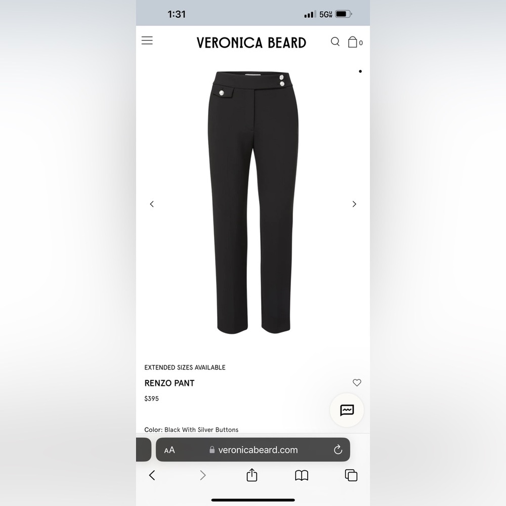 Veronica Beard Renzo Pant